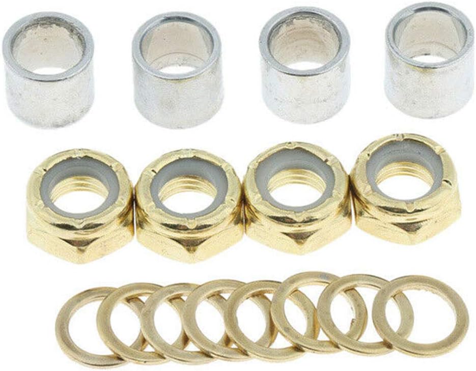 better18 Skateboard Truck Speed Kit Durable Round Metal Spacers Washers