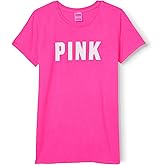 Victoria's Secret Pink Women's Oversized Campus Cotton T-Shirt (XS - XL)