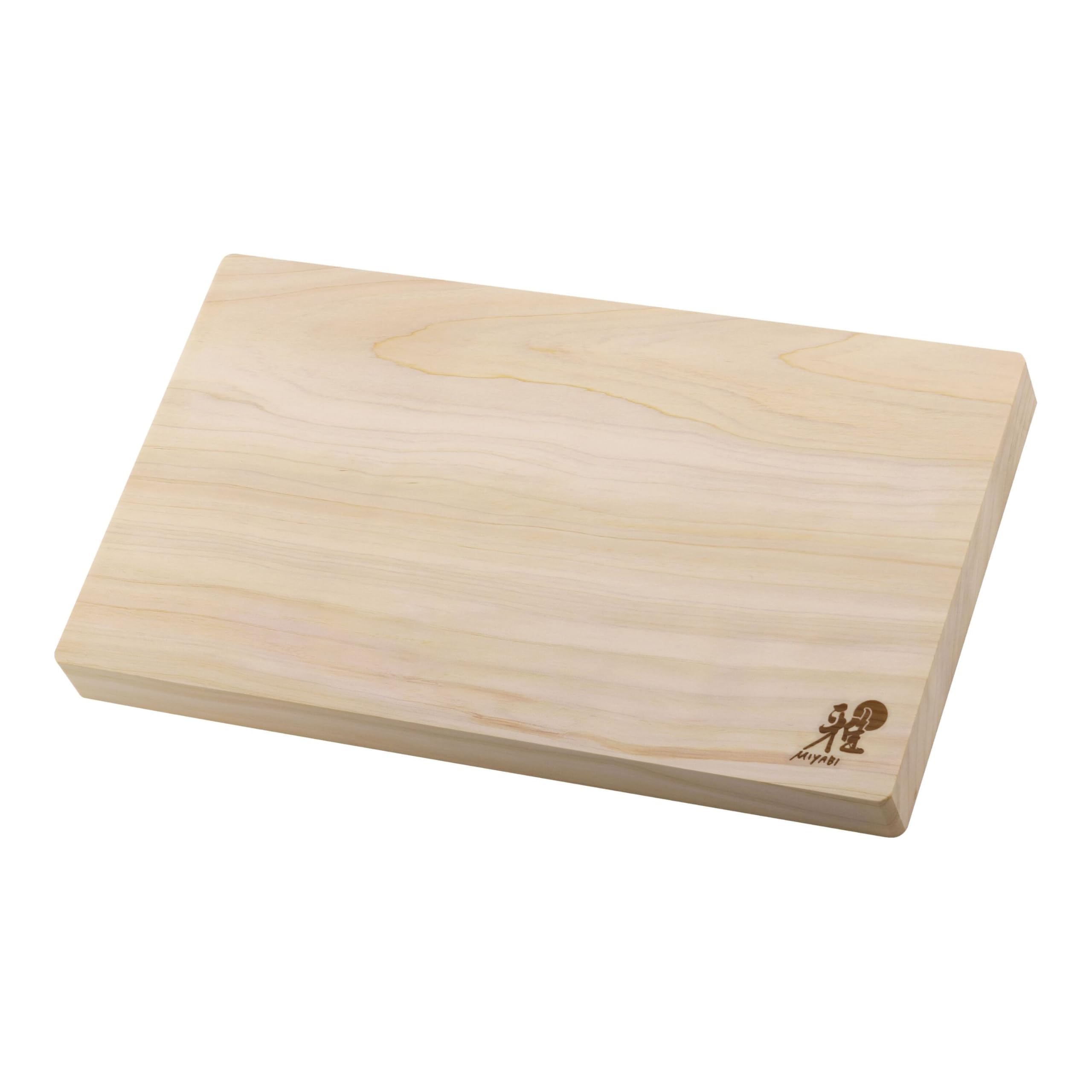 MIYABI Cutting board, Hinoki, Medium, Brown, 35 x 20 cm