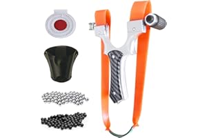 MVAIXZG Sling Shot for Adult，Wrist Rocket Hunting Slingshot。 Powerful Tactical Accessories, Powerful Tactical Accessories, Ammo for Target Practice & Outdoor Adventures