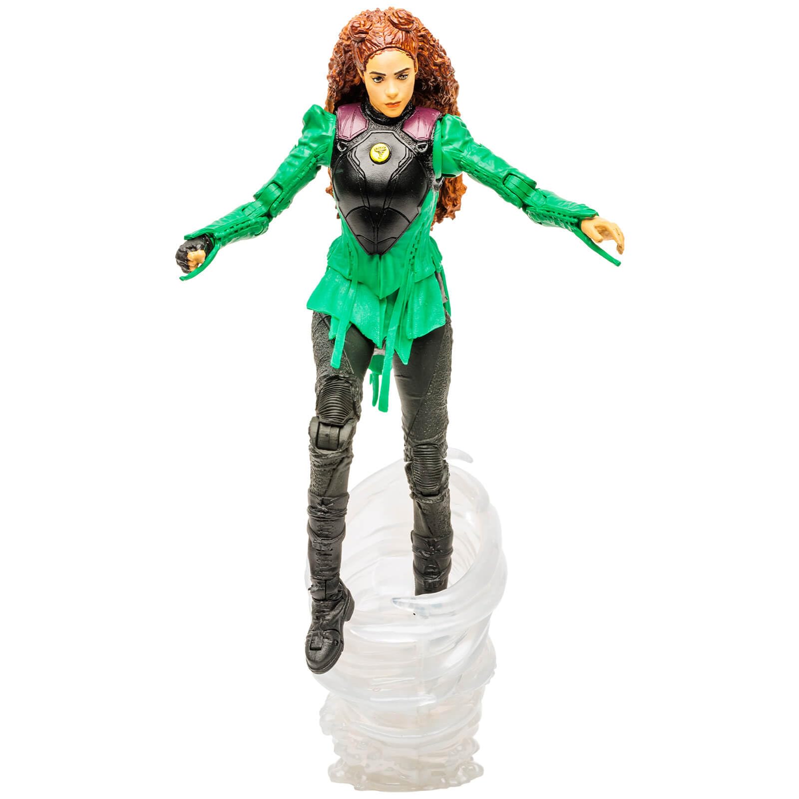 McFarlane Toys, 7-Inch DC Black Adam Cyclone Action Figure with 22 Moving Parts, Collectible DC Black Adam Movie Figure with Stand Base and Unique Collectible Character Card – Ages 12+