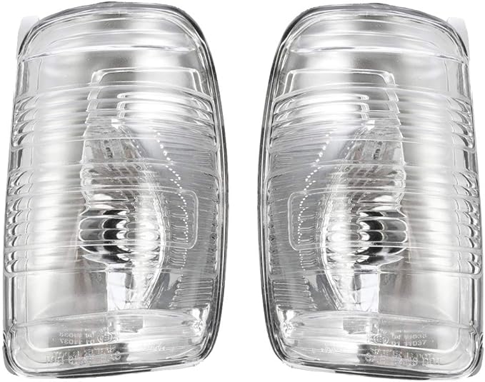 Pair Car Side Rear Wing Mirror Indicator Transit Turn Signal Light