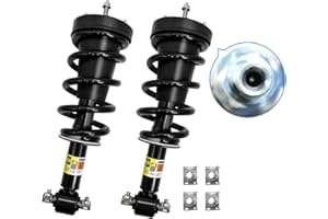 ARSTAK 580-435 580-433 580-432 19353951 Front Shock Struts Absorber Assembly w/Sensor Fits for 2007-2014 Cadillac Escalade EXT ESV, Chevy Silverado Tahoe Suburban Avalanche, GMC Sierra Yukon XL- Pair