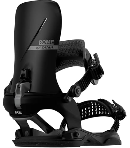 Amazon.com : Rome Katana AW Pro Men's Snowboard Bindings, Black