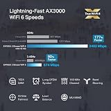 TP-Link EAP653 AX3000 WiFi 6 Dual Band Gigabit PoE+ Access Point Omada Mesh view 2