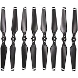 Goolsky 4Pair 8330F Black Nylon Foldable Quick-Release Propellers for DJI MAVIC Pro Drone