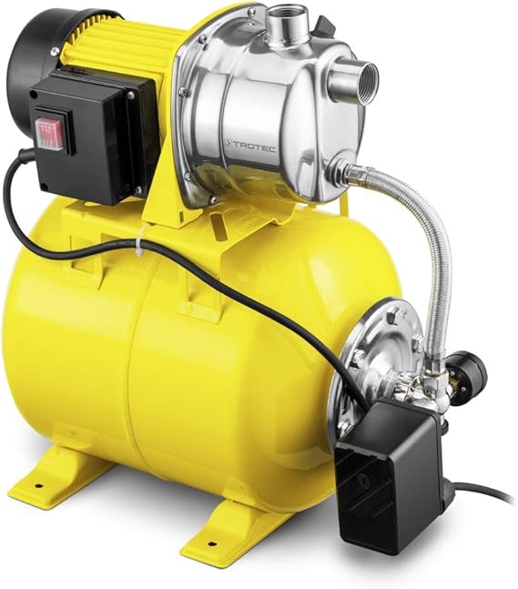 TROTEC Bomba de Agua Doméstica TGP 1025 ES aspersor para césped Bomba