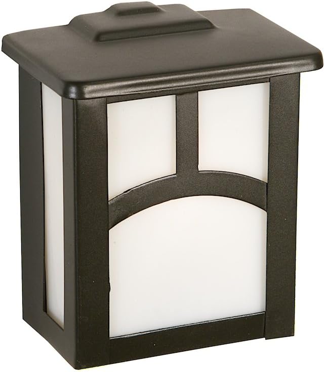 Highpoint Deck Lighting HP-512P-MBK Moab 12-Volt Surface Mount Rail Light Fixture, Midnight Black