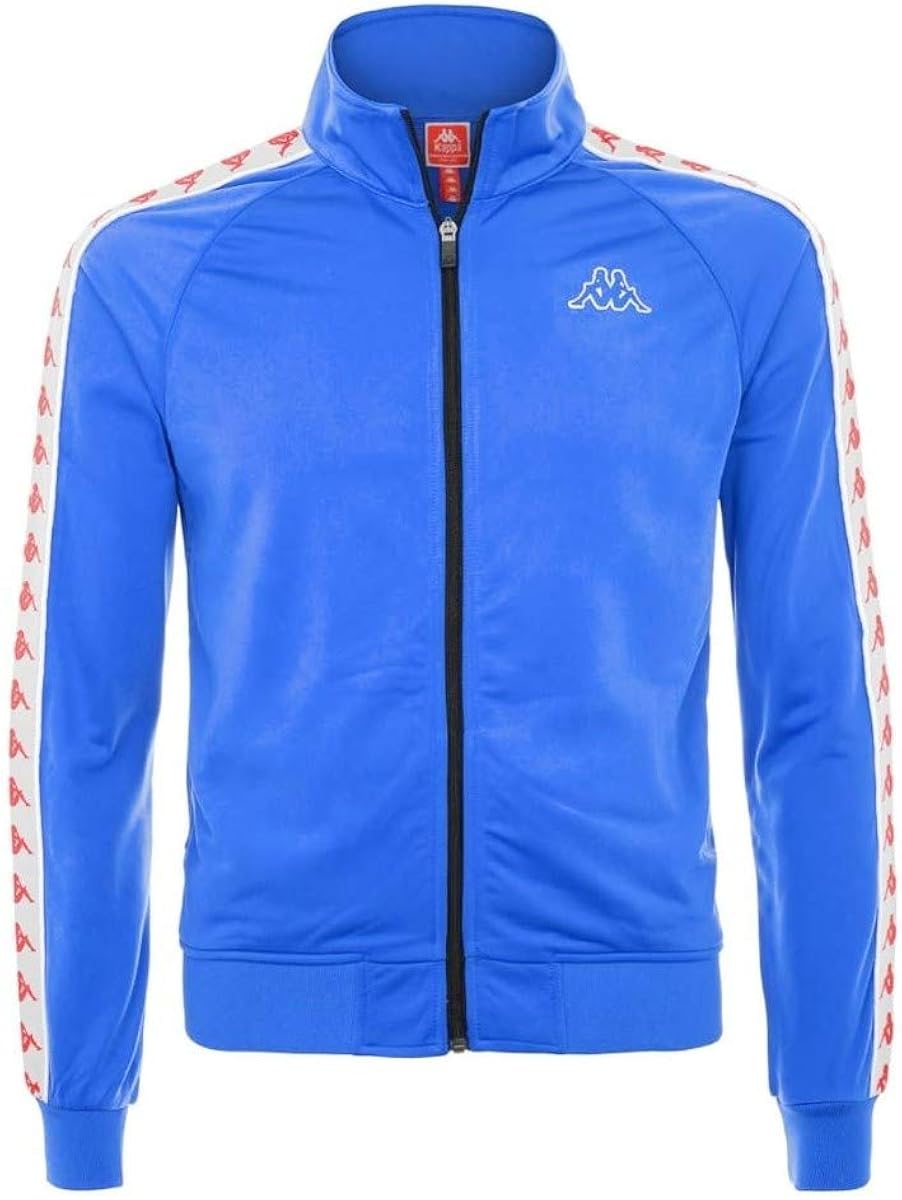 red white and blue kappa jacket