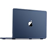 Compatible with MacBook Air 13 inch Case M4 M3 M2 2025-2022, Release Model A3240 A3113 A2681, [100% Match Official Color] Protective Hard Shell Laptop Cover for MacBook Air 13.6 inch – Midnight Clear