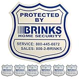 1 Home Security Yard Sign 6 Security Decals For Doors And Windows