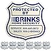 1 Home Security Yard Sign 6 Security Decals For Doors And Windows primary