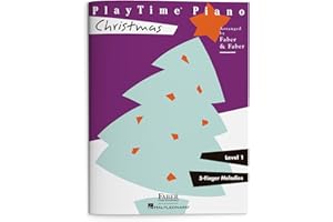PlayTime Piano: Christmas Level 1 | Beginner Holiday Sheet Music for Kids |Early Elementary Piano Songbook with Popular Carols and Christmas Classics |Faber Piano Adventures Method Book