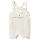 Auro Mesa Infant Baby Knit Romper Overalls Clothing Unisex Cute Love One-Pieces Jumpsuit Outfit Clothes Outfits