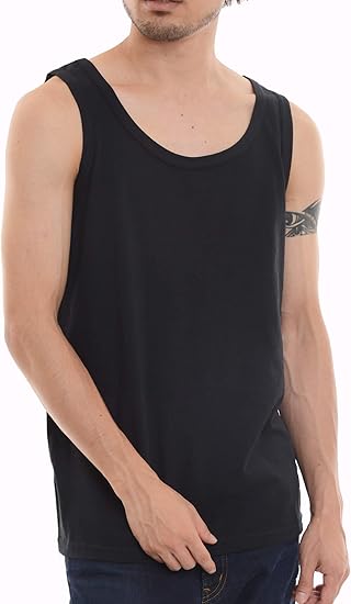 Amazon ティーシャツドットエスティー タンクトップ 無地 インナー 5 3oz メンズ タンクトップ 通販