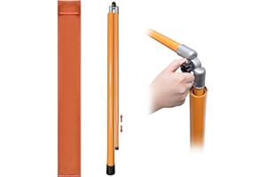 comincia Load Height Measuring Stick, 20FT Sturdy Fiberglass Height Stick with Telescoping Pole, Non-Conductive Height Stick for Trucks with Carrying Bag,for Trucks,Trailers, Car Haulers