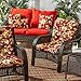 Greendale Home Fashions Indoor/Outdoor High Back Chair Cushion, Roma Floral