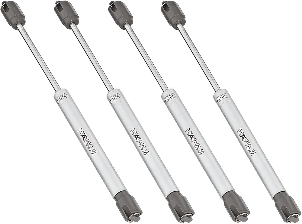 Hafele 120N Cabinet Lid Stay Hydraulic Gas Strut Support - Pack of 4