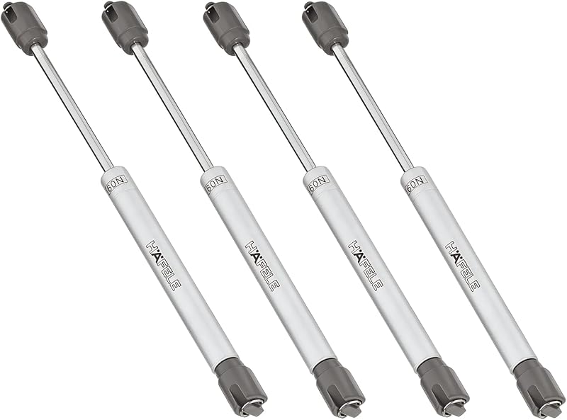 Hafele 120N Cabinet Lid Stay Hydraulic Gas Strut Support - Pack of 4