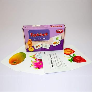 Krazy Fruits - Flash Cards