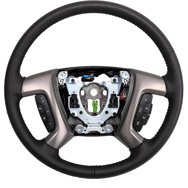 Amazon.com: GM Genuine Parts 25849482 Ebony Steering Wheel 