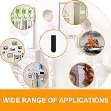 Ainiv 32-Pairs 64 Strips Adhesive Picture Hanging Strips Medium 69x19mm view 8