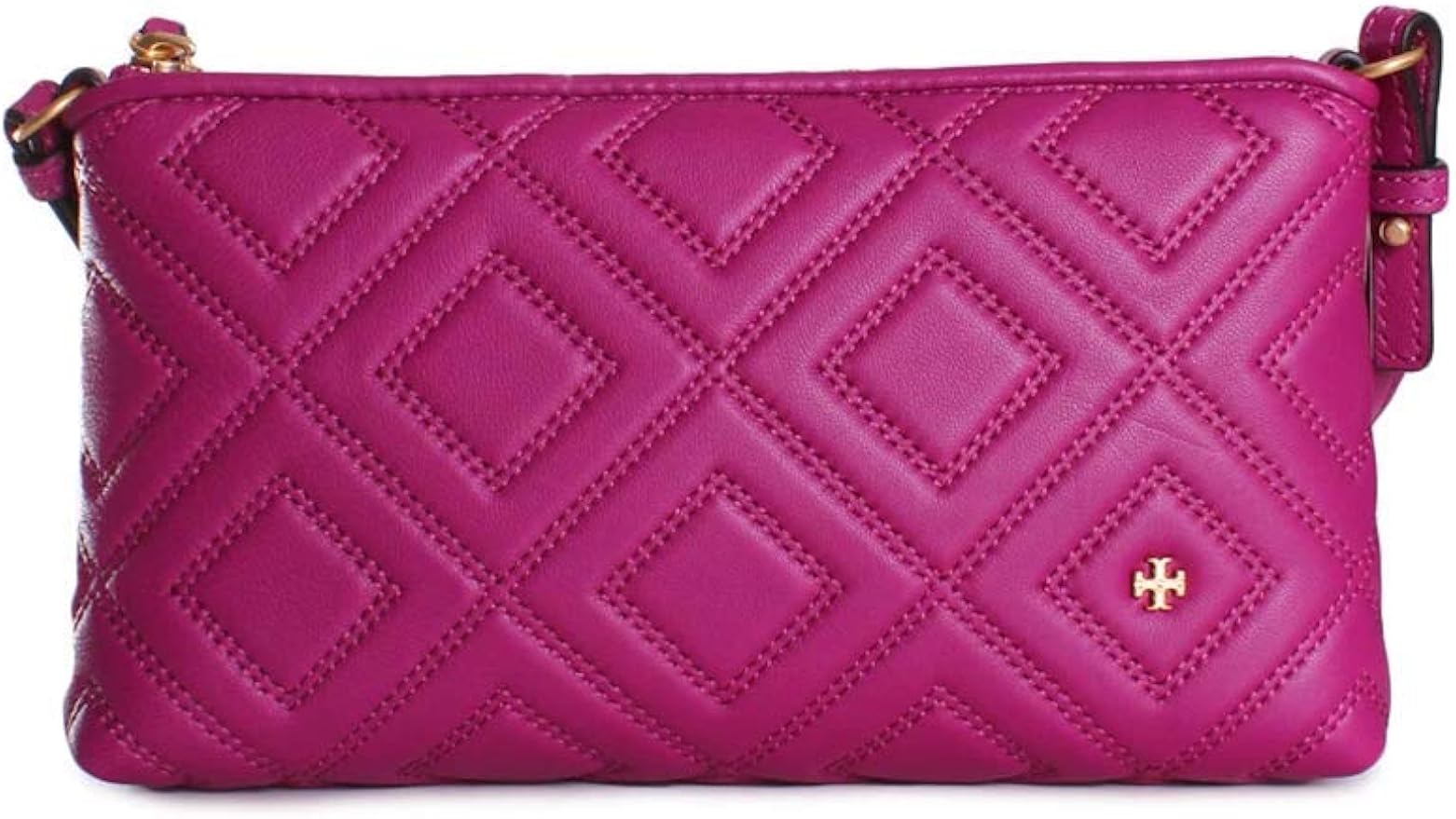 Tory Burch Fleming Quilted Leather Crossbody Bag (Party