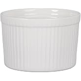 BIA Cordon Bleu Classic 10-Ounce Tall Souffle Dish, Set of 4, White