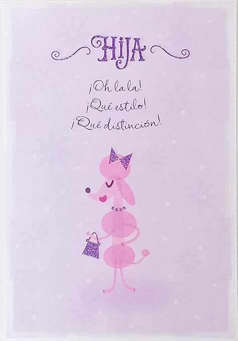 Amazon Com Hija Oh La La Que Estilo Happy Birthday To