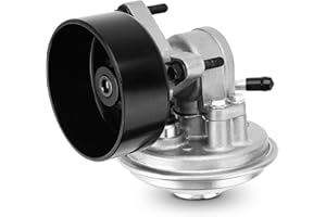 QUEENCAR 904-805 Vacuum Pump Compatible with Ford E-350 E-450 E-550 ，Ford Club Wagon 1996-2002, Ford F-250 F-350 F-450 F-550 Super Duty 1999-2004,Replace OE, F6TZ2A451AA 64-1029