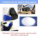 Haiou Long Rubber Gloves Elbow Length Heavy Duty Chemical Resistant view 6