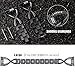 Supoix Compatible for Samsung Galaxy Watch 7/6/5/4 40mm 44mm/Galaxy Watch FE 2024/Galaxy 3 41mm/Galaxy Watch 42mm Band, 2 Pack 20mm Women Jewelry Bling Replacement Strap Compatible for Active 2 Watch Band (Black)