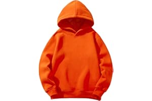 CUATINTUO Toddler Unisex Baby Hooded Sweatshirt Boys Girls Hoodies Solid Pullover