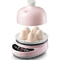 Bear Rapid 5 Capacity Multi-function Egg Cooker for Hard Boiled, Poached, Scrambled, Steamed Vegetables, Seafood…