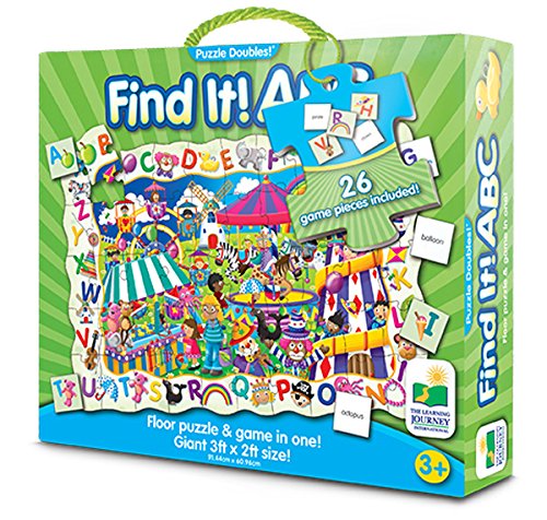 The Learning Journey Puzzle Doubles, Find It! ABC