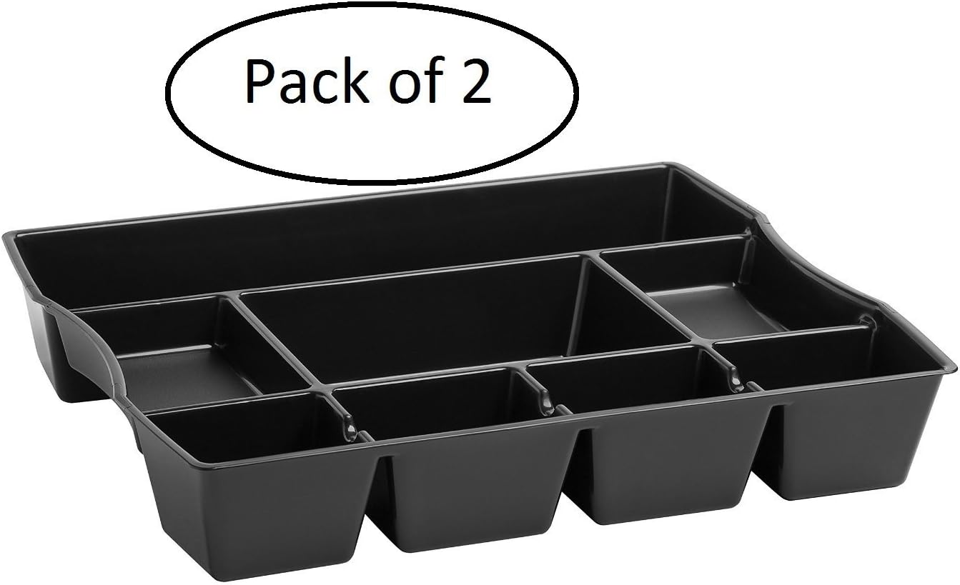 The 10 Best Rubbermaid Drawer Organizer Recycled Black  21864