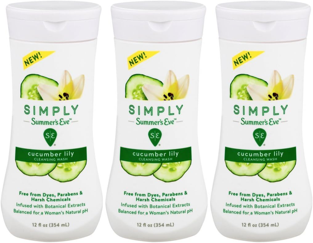 Summer's Eve Simply Gentle Foaming Wash - Helps Maintain a naturally healthy pH - Free From Harsh Chemicals, Dyes, Alcohol, and Parabens - Gynecologist Tested - Coconut Water - 5 Ounce (850105): Health & Personal Care