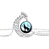 Moon Wolf Glow In The Dark Necklace – Unique Lovers Gift, Noctilucent Pendant For Him Or Her - View #11