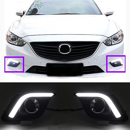 Autohelper Led Tagfahrlicht Drl Weisse Led Nebelscheinwerfer An Der