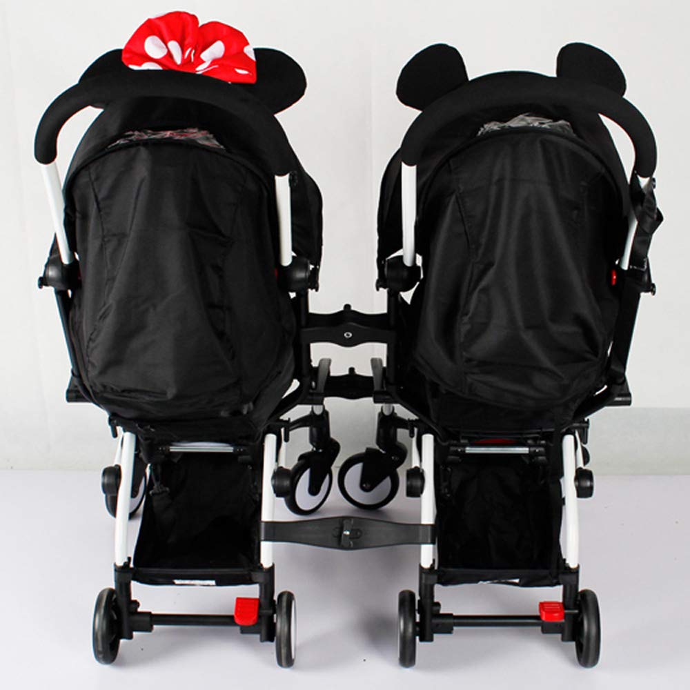 Stroller Connectors Compatible for Babyzen YOYO YOYO+ Strollers, Turns Two Single Strollers into a Double Stroller