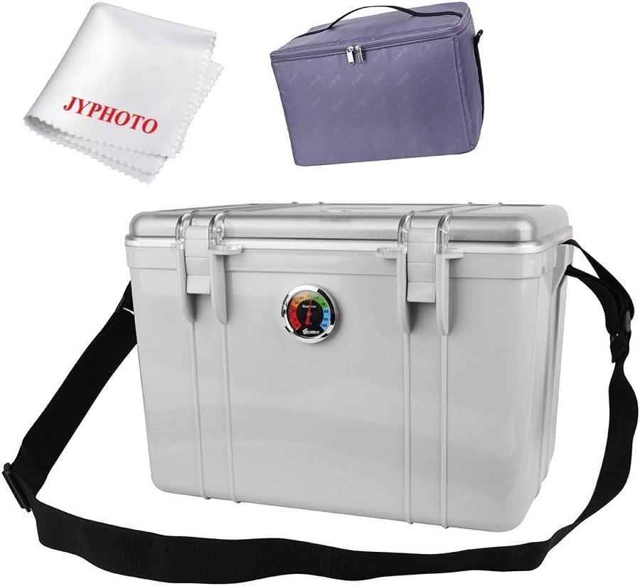 EIRMAI Dry Box Case for Camera, Camera Lens and Accessories with Inner Bag -ABS Cover/AS Box Body