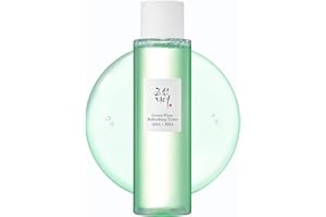 Beauty of Joseon Green Plum AHA BHA Toner Refreshing Facial Essence Moisturizer Mild Exfoliating Salicylic Acid for All Skin Types, Korean Skin Care for Men Women 150ml 5.27 fl.oz
