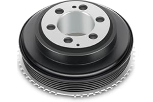 SCITOO 594-819 Harmonic Balancer Crankshaft Pulley for Land Rover Discovery Sport, Range Rover Evoque/Velar/Sport, Ford Edge 