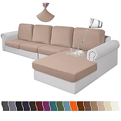 Arfntevss 100% Waterproof Sectional Sofa Covers