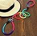 yueton Rainbow Pet Dog Nylon Leash Adjustable Loop Slip Lead Rope