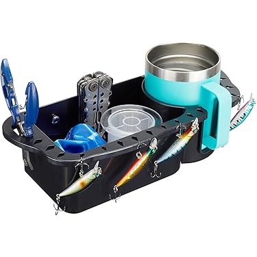 Support de canne à pêche et organisateur de rangement Jon