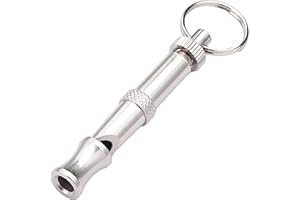 Kryoflare Dog Training Whistle, Adjustable Ultrasonic Supersonic Whistle for Pet Training, Training and Behavior Aids