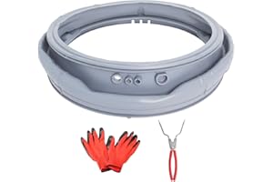 WADOY WM3470HVA, WM3570HVA Washer Door Boot Seal Gasket Compatible with LG Kenmore Washer Boot Gasket WM3570HWA, WM3770HWA WM3470HWA, WM3575CW, MDS47123605 Washer Door Boot Rubber Seal