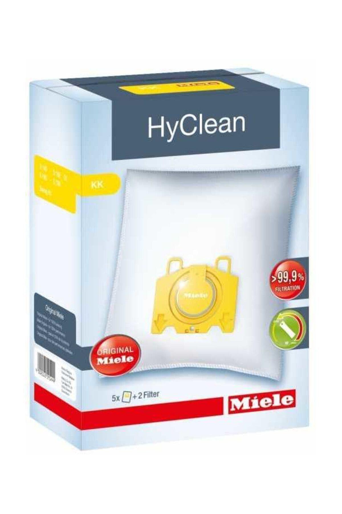 Miele 10123260 HyClean Vacuum Cleaner Bag, pl, 1 Liter