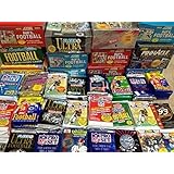 100 Vintage Football Cards in Old Sealed Wax Packs - Perfect for New Collectors